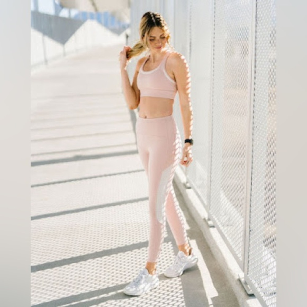 ZYIA bare primo mesh leggings - size 4
